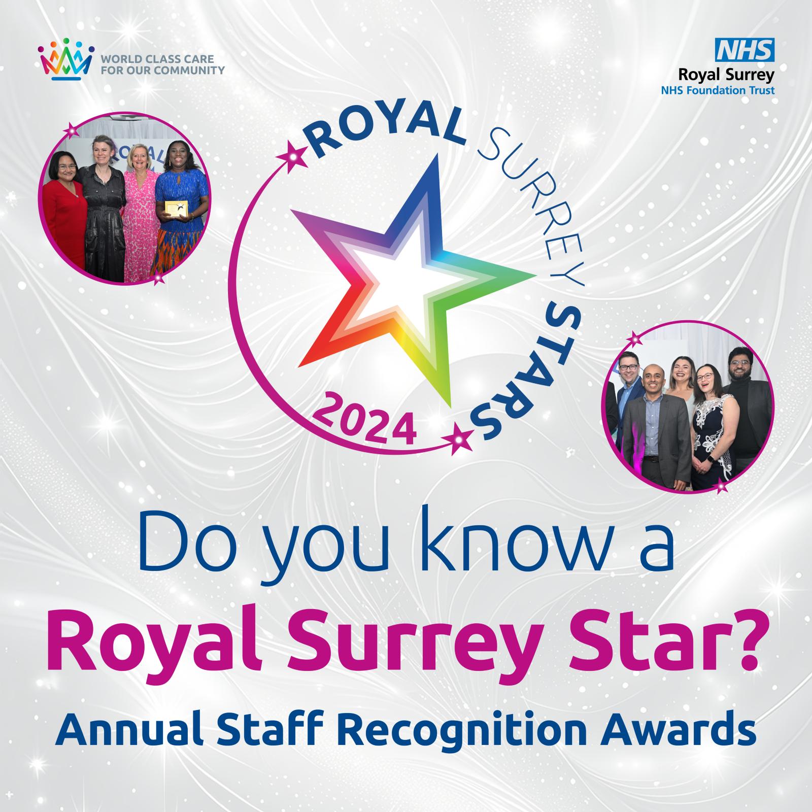 Royal Surrey Stars nomination promtion.